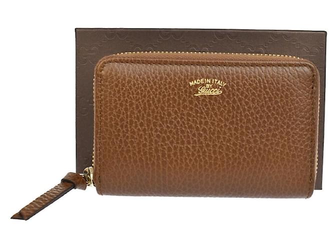 gucci Brown Leather  ref.1240461