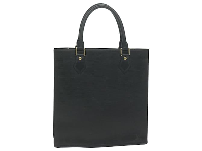 Louis Vuitton Sac plat Black Leather  ref.1240486