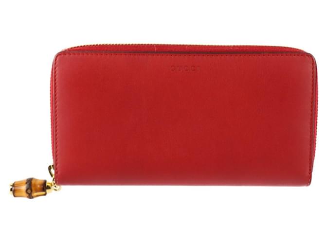 gucci Red Leather  ref.1240533
