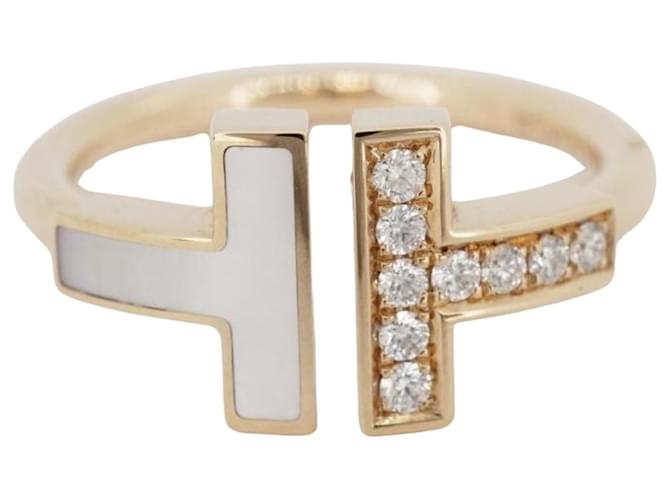 Tiffany & Co T Golden Roségold  ref.1240535