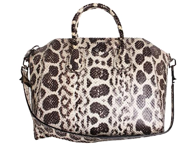 Givenchy Anaconda Skin Antigona Bag Leather  ref.1240765