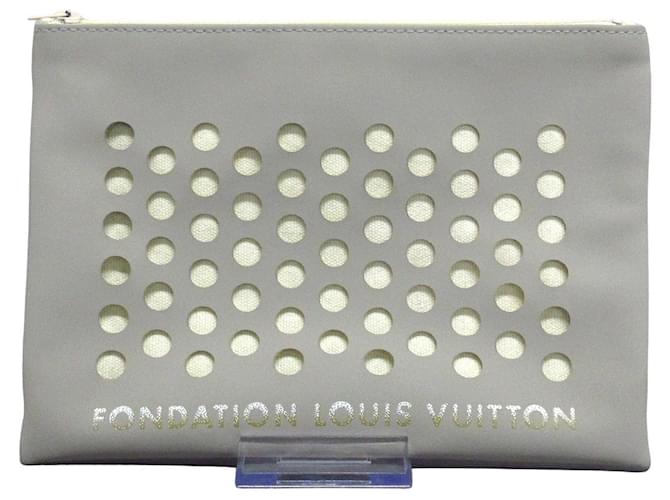Louis Vuitton Pochette White Cotton  ref.1240878