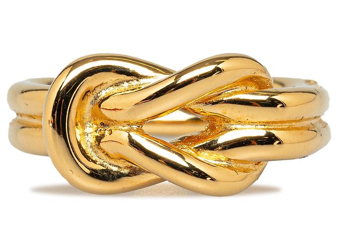 Hermès Hermes Gold Regate Scarf Ring Golden Metal Gold-plated