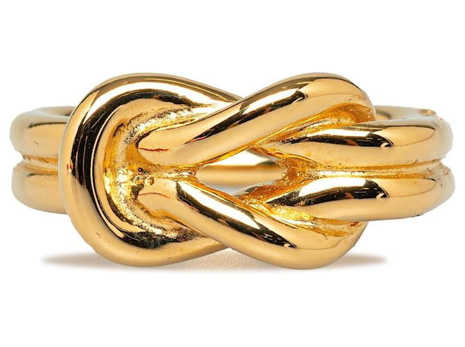 Hermès Hermes Gold Regate Scarf Ring Golden Metal Gold-plated  ref.1240923