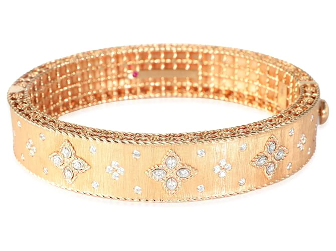Roberto Coin Venetian Princess Bracelet in 18k Rose Gold 0.67 ctw Metallic Metal Pink gold  ref.1240978