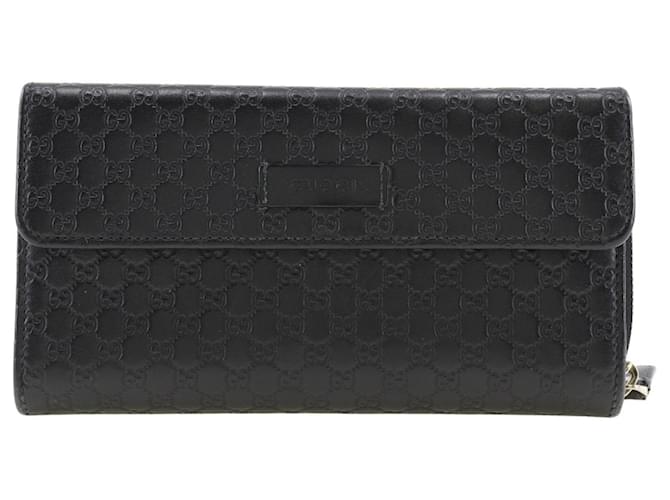Gucci Guccissima Black Leather  ref.1241073