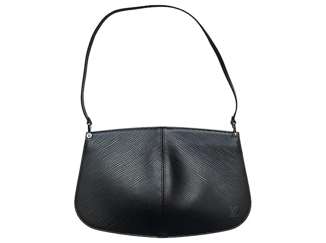 Louis Vuitton Demi Lune Black Leather  ref.1241109