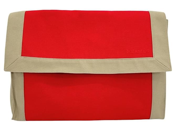 Hermès Hermes Red Cotton  ref.1241229