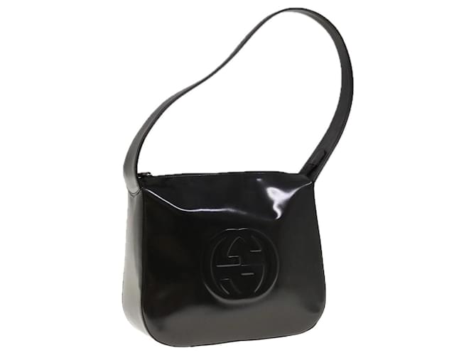 GUCCI Shoulder Bag Leather Black 001 1364 auth 65833  ref.1241286