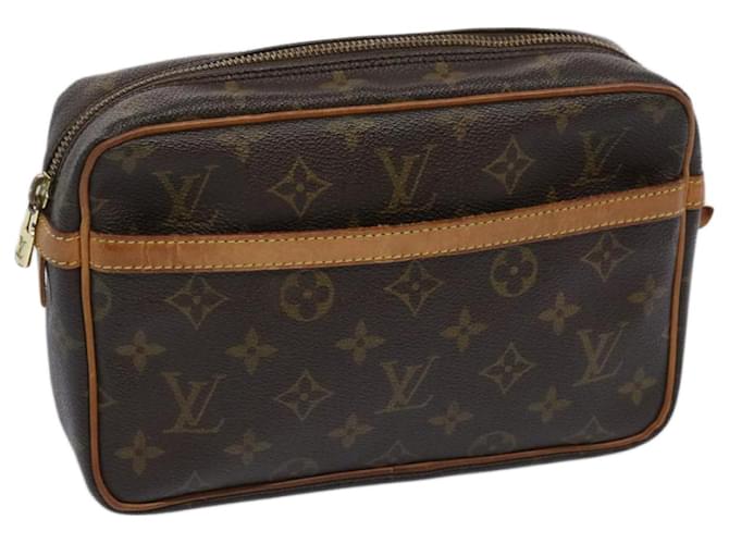 Louis Vuitton Monogram Compiegne 23 Clutch Bag M51847 LV Auth am5683 Cloth  ref.1241309