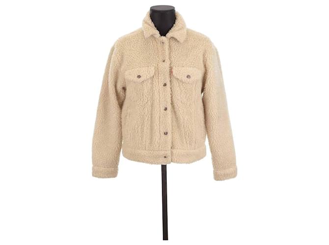 Levi's Giacca Beige Poliestere  ref.1241317