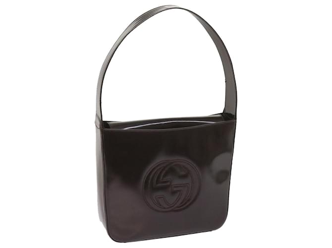 GUCCI Shoulder Bag Leather Brown 000 1186 0506 auth 65908  ref.1241329