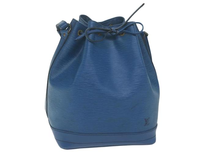LOUIS VUITTON Epi Noe Shoulder Bag Blue M44005 LV Auth 63357 Leather  ref.1241332