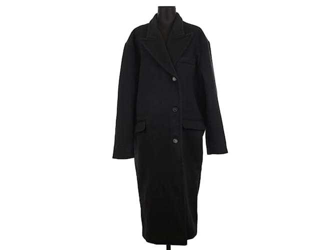 Autre Marque Wool coat Black  ref.1241334