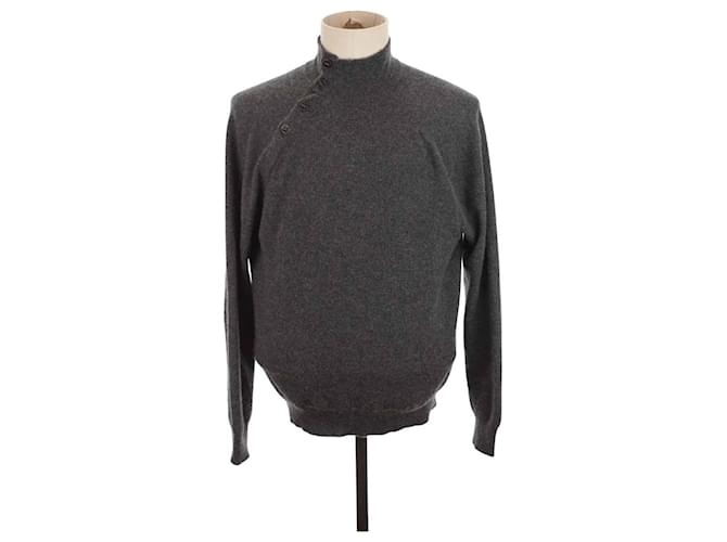 Hermès Woolen sweater Grey  ref.1241335