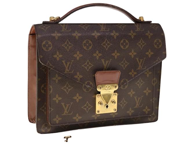 Louis Vuitton Monogram Monceau 28 Hand Bag 2way M51185 LV Auth am5693 Cloth  ref.1241379