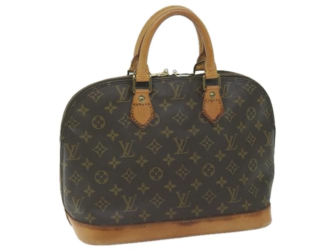 LOUIS VUITTON Sac à main Alma monogramme M51130 Auth LV 65321 Toile  ref.1241382