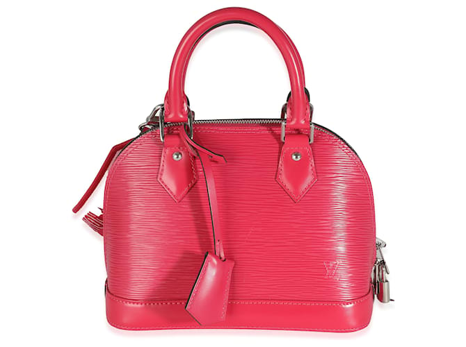 Louis Vuitton Dragon Fruit Epi Alma BB Pink Leather  ref.1241511