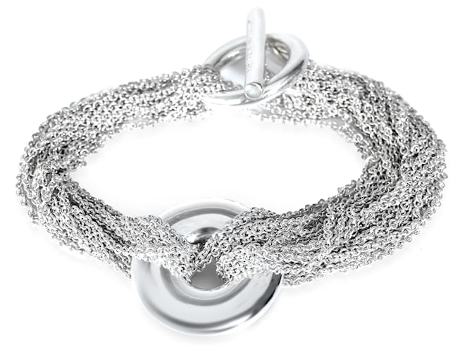 TIFFANY & CO. Multi-Strand Bracelet in Sterling Silver with Toggle Clasp  ref.1241562