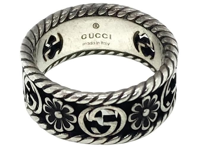 Gucci Interlocking G Argento Argento  ref.1241594