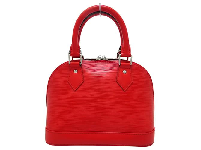 Louis Vuitton Alma BB Red Leather  ref.1241596