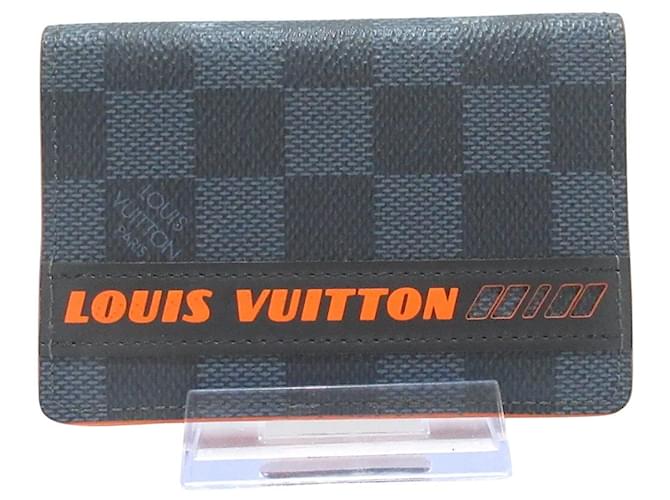 Louis Vuitton Organizer de poche Grey Cloth  ref.1241604