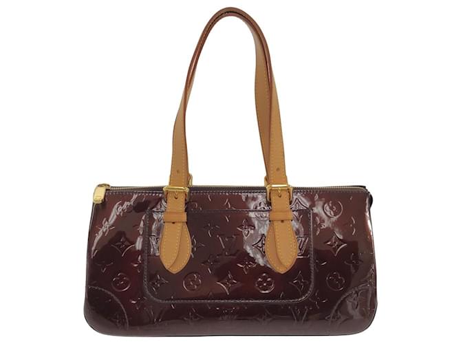 Louis Vuitton Rosewood Brown Patent leather  ref.1241681