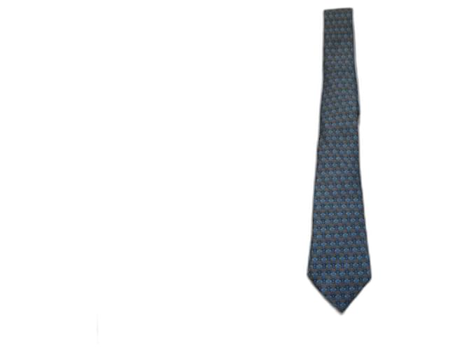 Cravate Hermès Soie Multicolore  ref.1241692