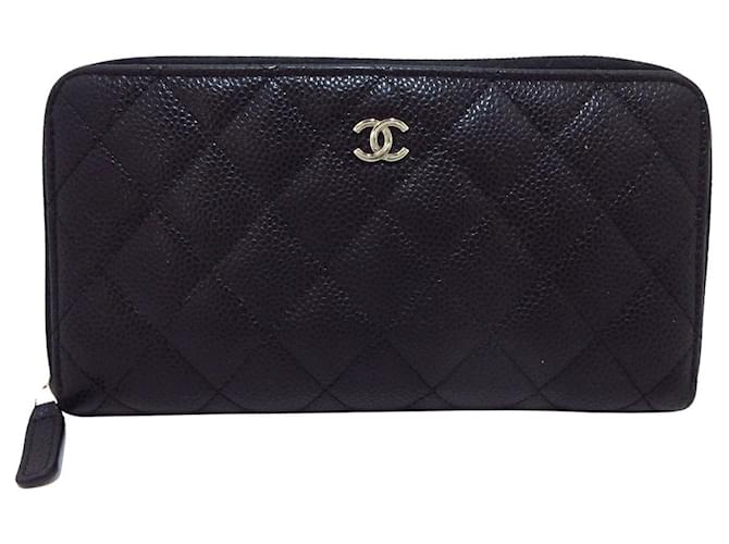 Chanel Matelassé Black Leather  ref.1241701