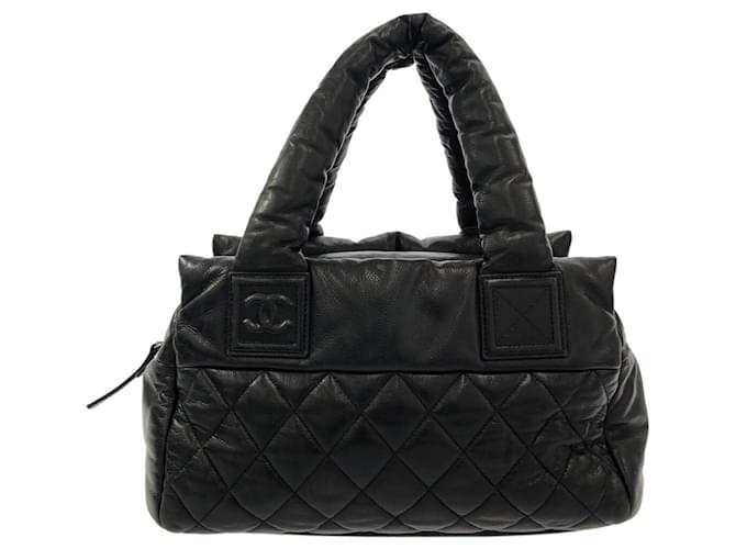 Chanel COCO COCOON Black Leather  ref.1241828