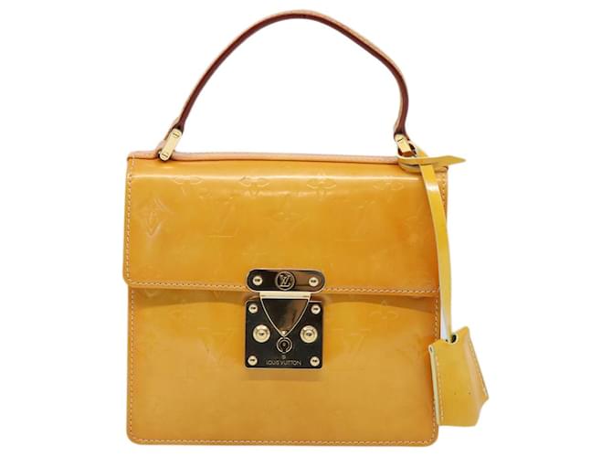Louis Vuitton Spring Street Yellow Patent leather  ref.1242007
