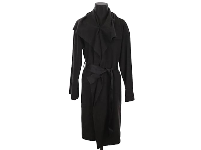 Lanvin Manteau en laine Noir  ref.1242037