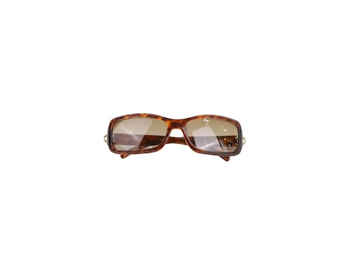 Chanel Brown sunglasses Plastic  ref.1242056