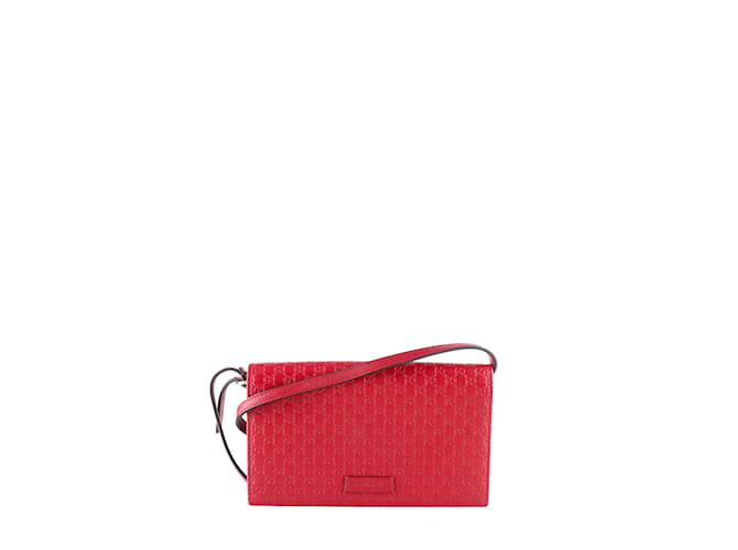 GUCCI  Handbags T.  leather Dark red  ref.1242070