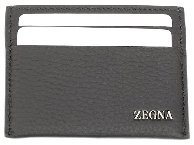 Ermenegildo Zegna ZEGNA  Small bags, wallets & cases   Leather Black  ref.1242077