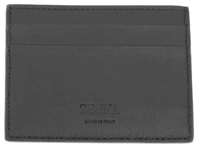 Ermenegildo Zegna ZEGNA  Small bags, wallets & cases   Leather Black  ref.1242078