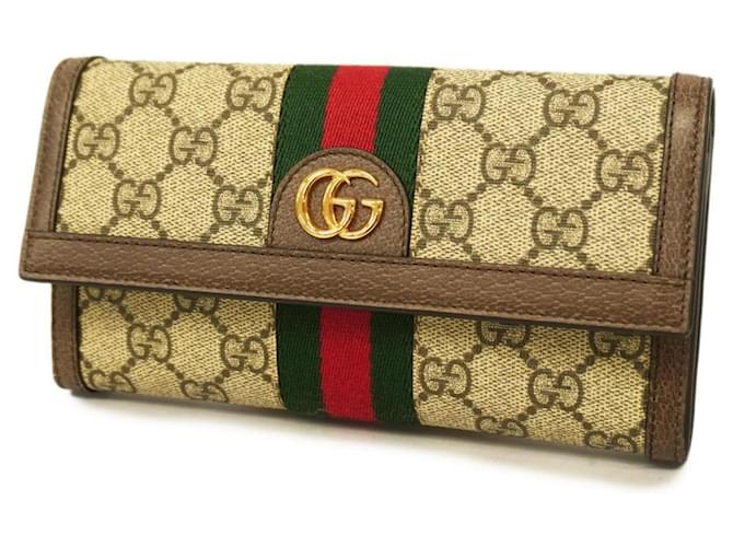 Gucci Ophidia Brown Cloth  ref.1242142