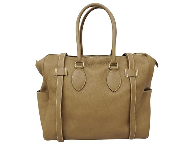 Hermès Pursangle Brown Leather  ref.1242179