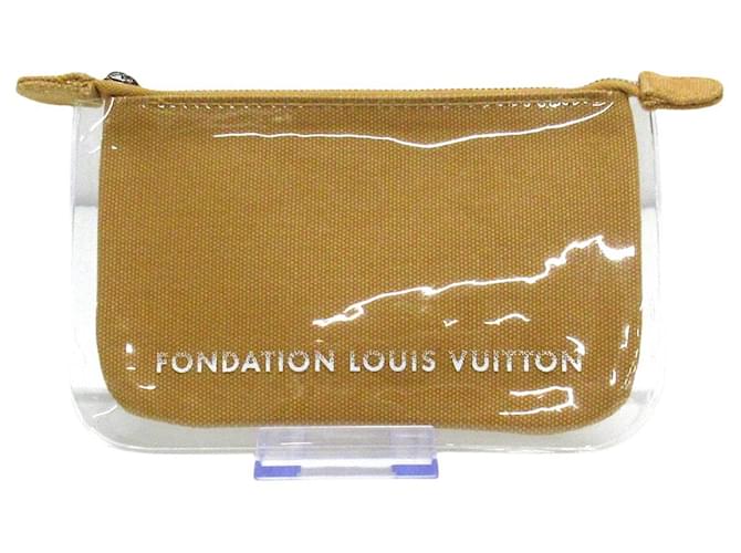 Fundação Louis Vuitton Marrom Lona  ref.1242195