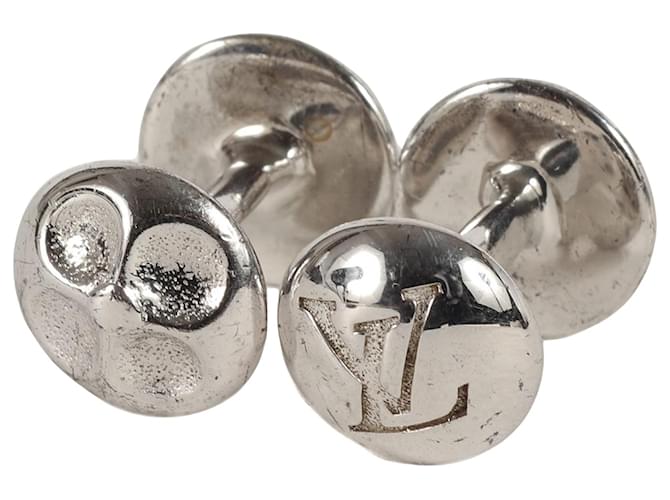 Louis Vuitton Silvery Silver  ref.1242269