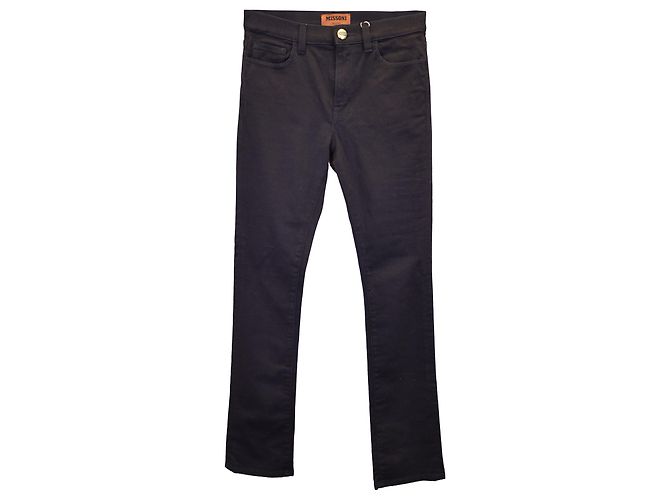 M Missoni Vaqueros Missoni de Algodón Negro
