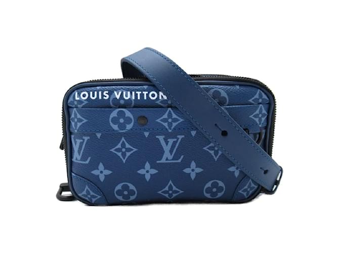 Louis Vuitton Portafoglio indossabile Monogram Alpha M82801 Tela  ref.1242359
