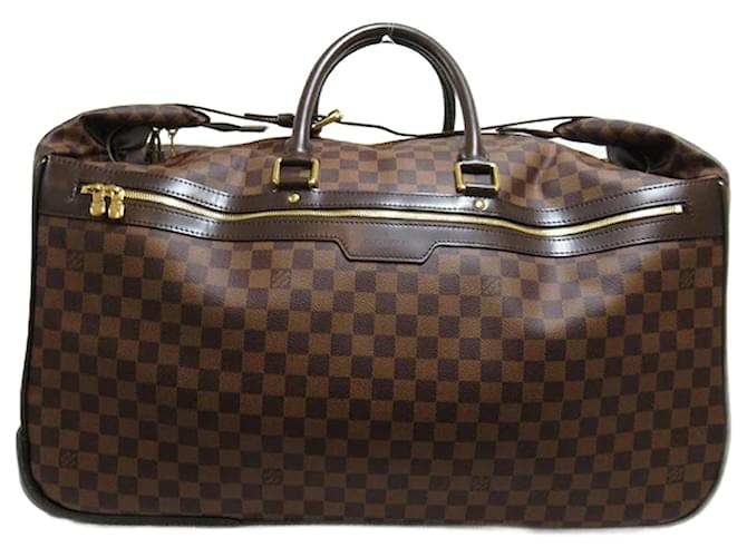 Autre Marque Damier EbèneÉole 60 Sac Boston N23203  ref.1242386