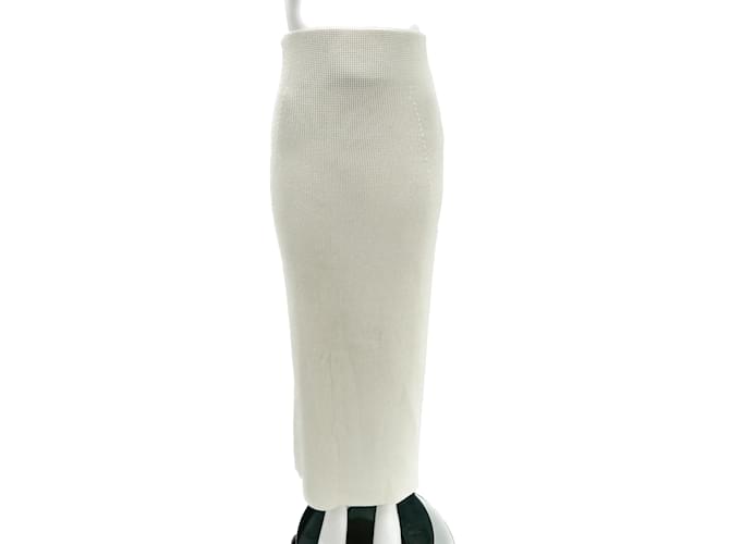 Autre Marque Camilla And Marc skirts T.International XS Viscose White  ref.1242441