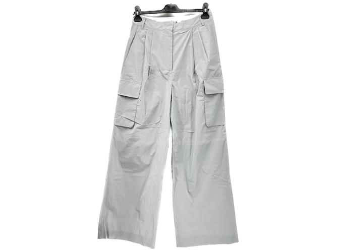 TIBI  Trousers T.0-5 2 polyester Grey  ref.1242458