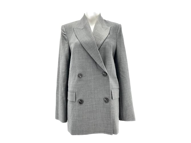 Autre Marque CAMILLA AND MARC  Jackets T.fr 36 Wool Grey  ref.1242460