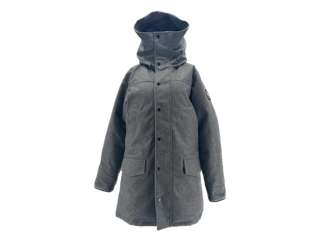 CANADA GOOSE  Coats T.International M Wool Grey  ref.1242486