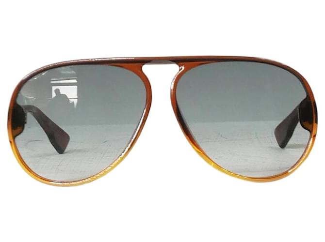 Christian Dior Brown aviator sunglasses Acetate  ref.1242506