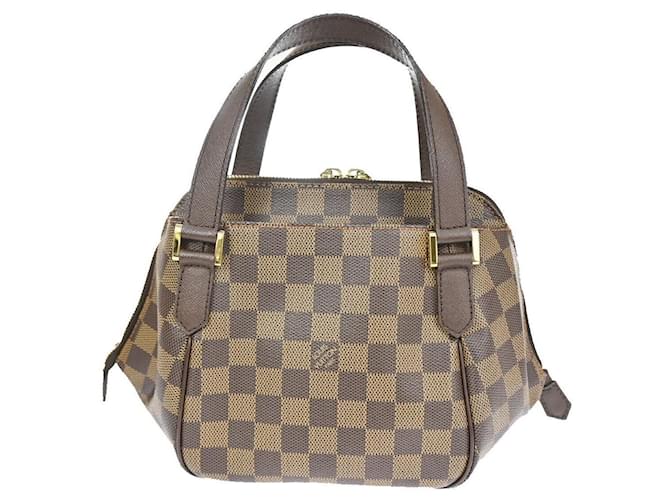 Louis Vuitton Belem PM Brown Gold-plated  ref.1242588