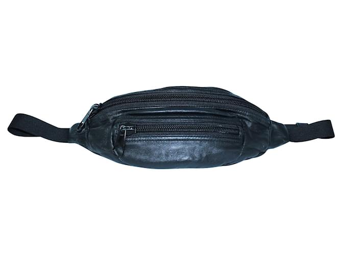 Alexander Wang Black Leather Waist Satchel  ref.1242627